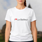 T-shirt I love le bailleul