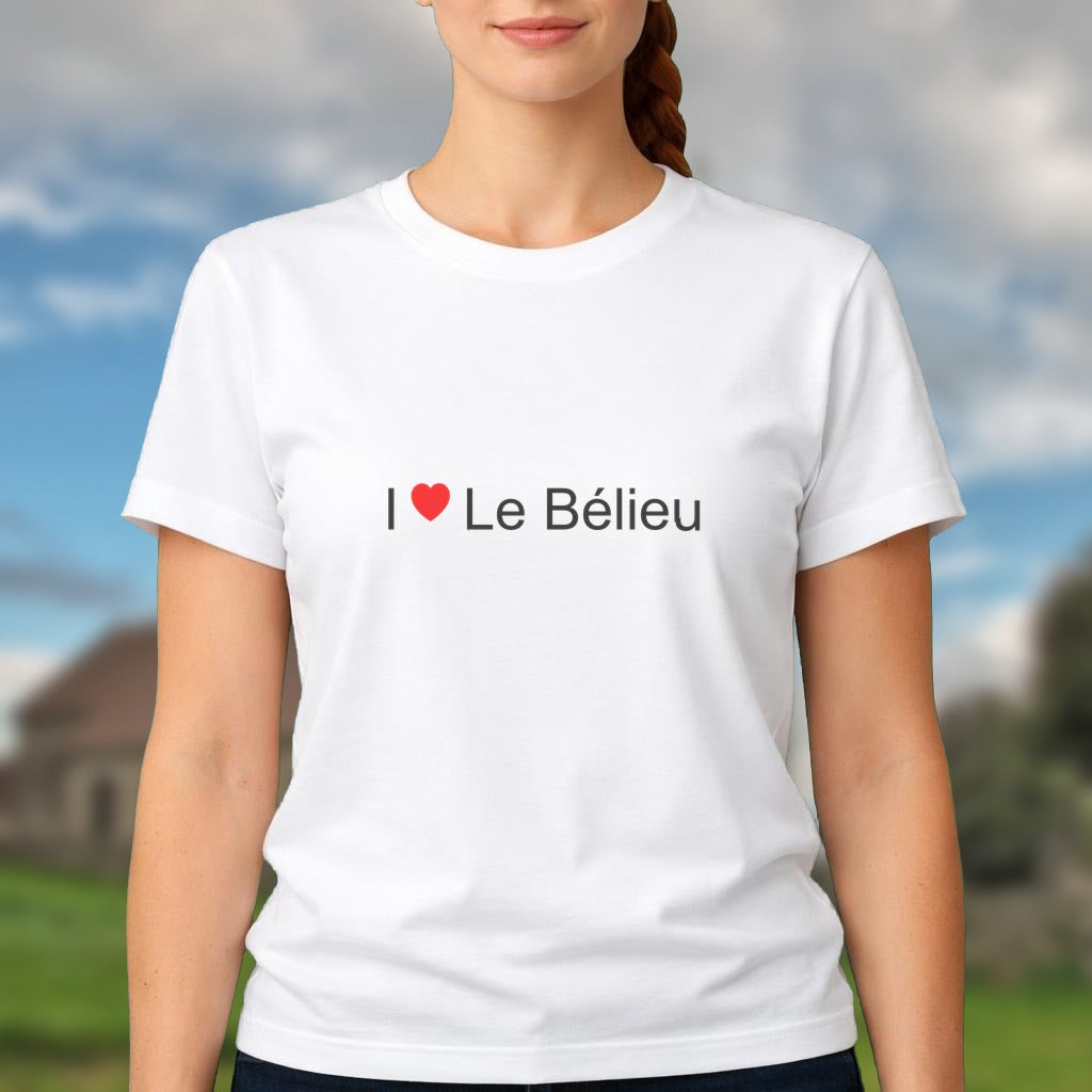 T-shirt I love le bélieu