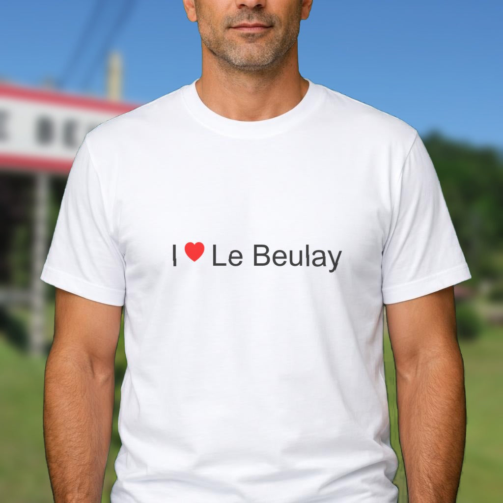 T-shirt I love le beulay