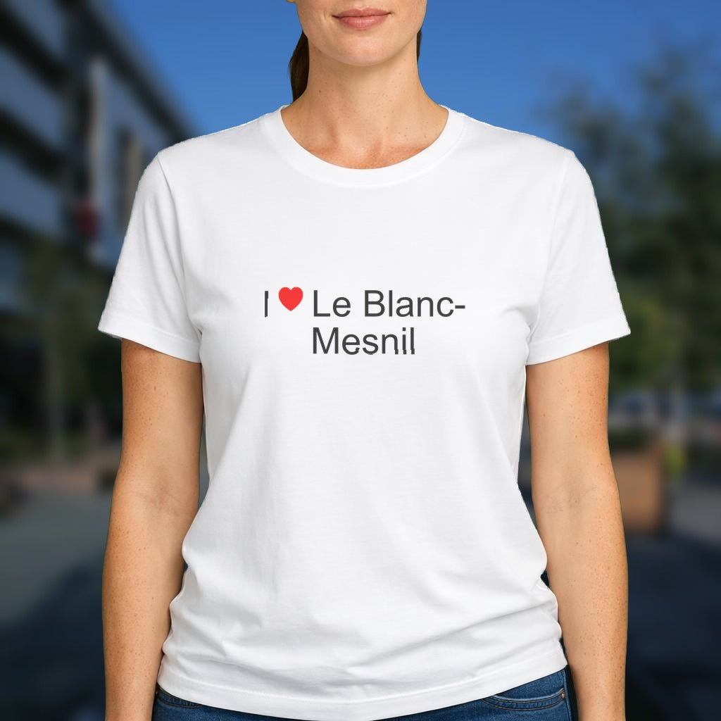 T-shirt I love le blanc-mesnil