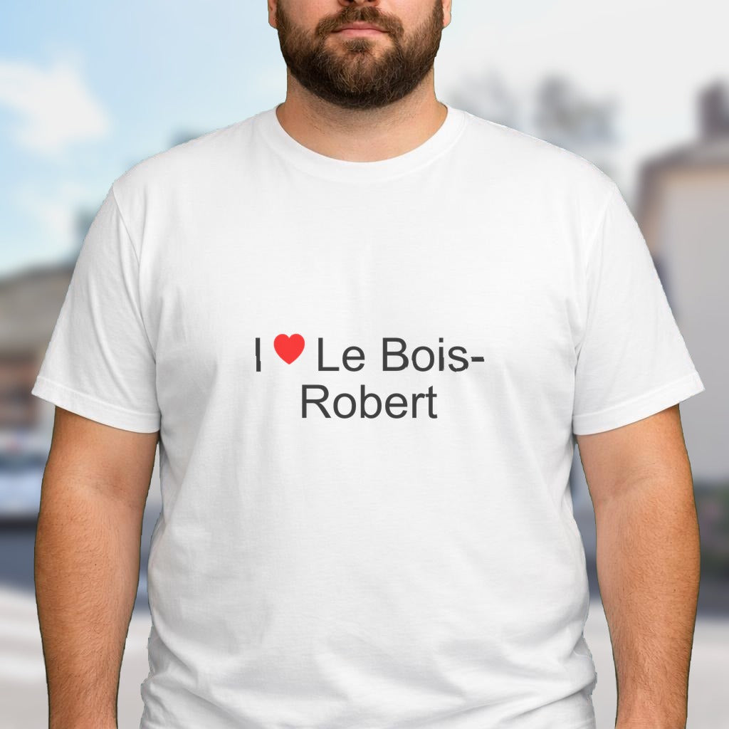 T-shirt I love le bois-robert