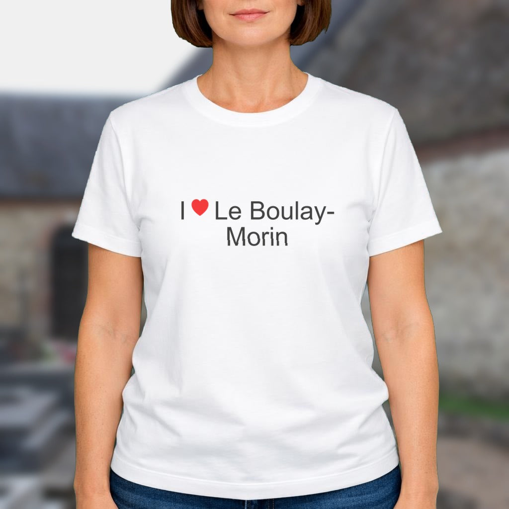 T-shirt I love le boulay-morin