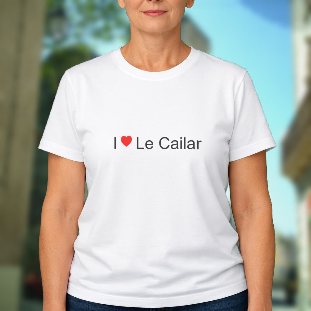 T-shirt I love le cailar