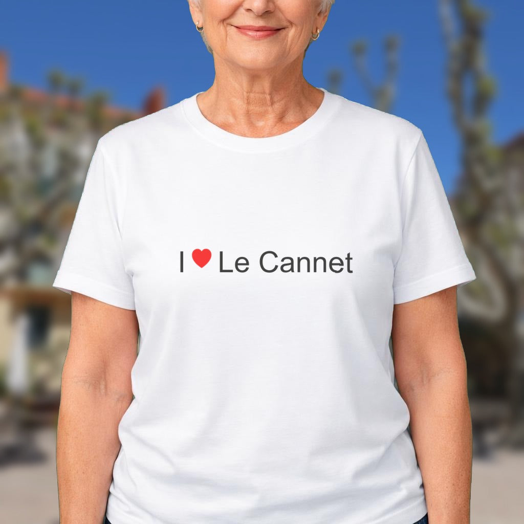 T-shirt I love le cannet