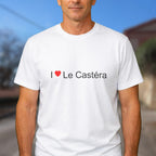 T-shirt I love le castéra