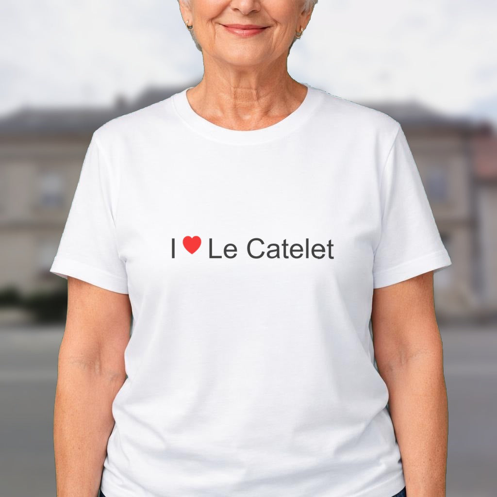 T-shirt I love le catelet