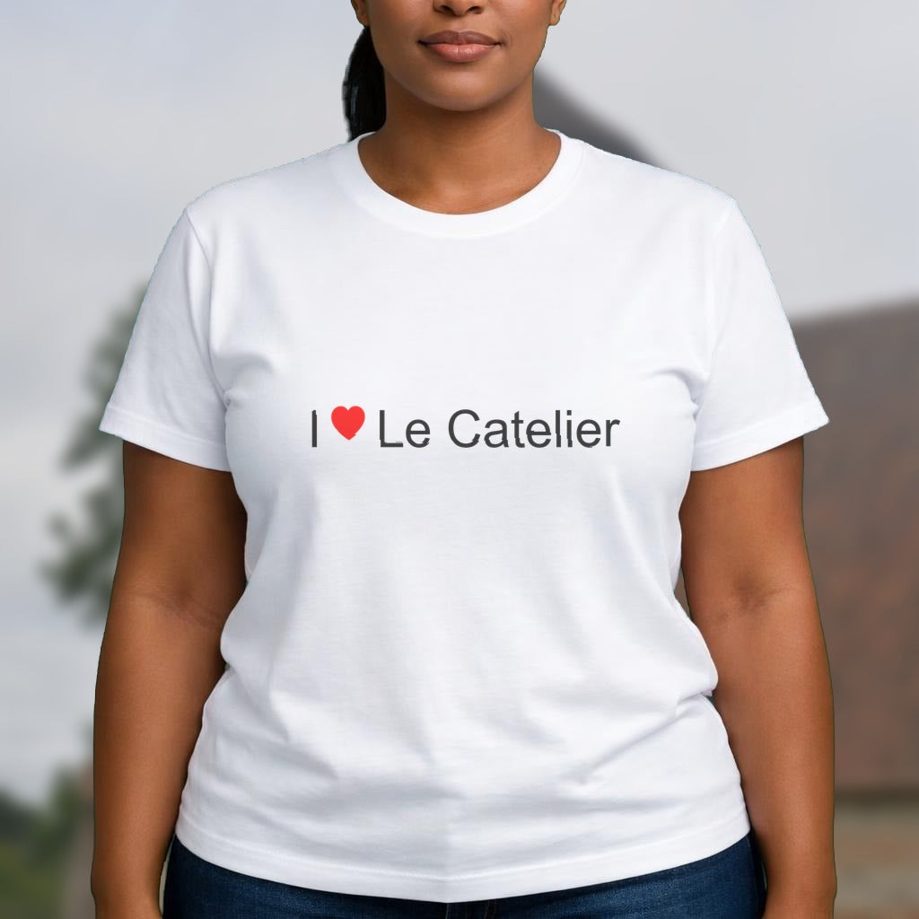 T-shirt I love le catelier