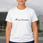 T-shirt I love le crouais