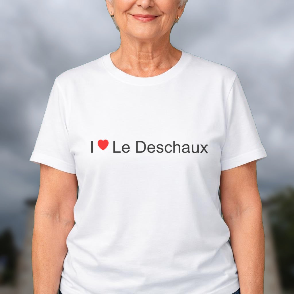 T-shirt I love le deschaux