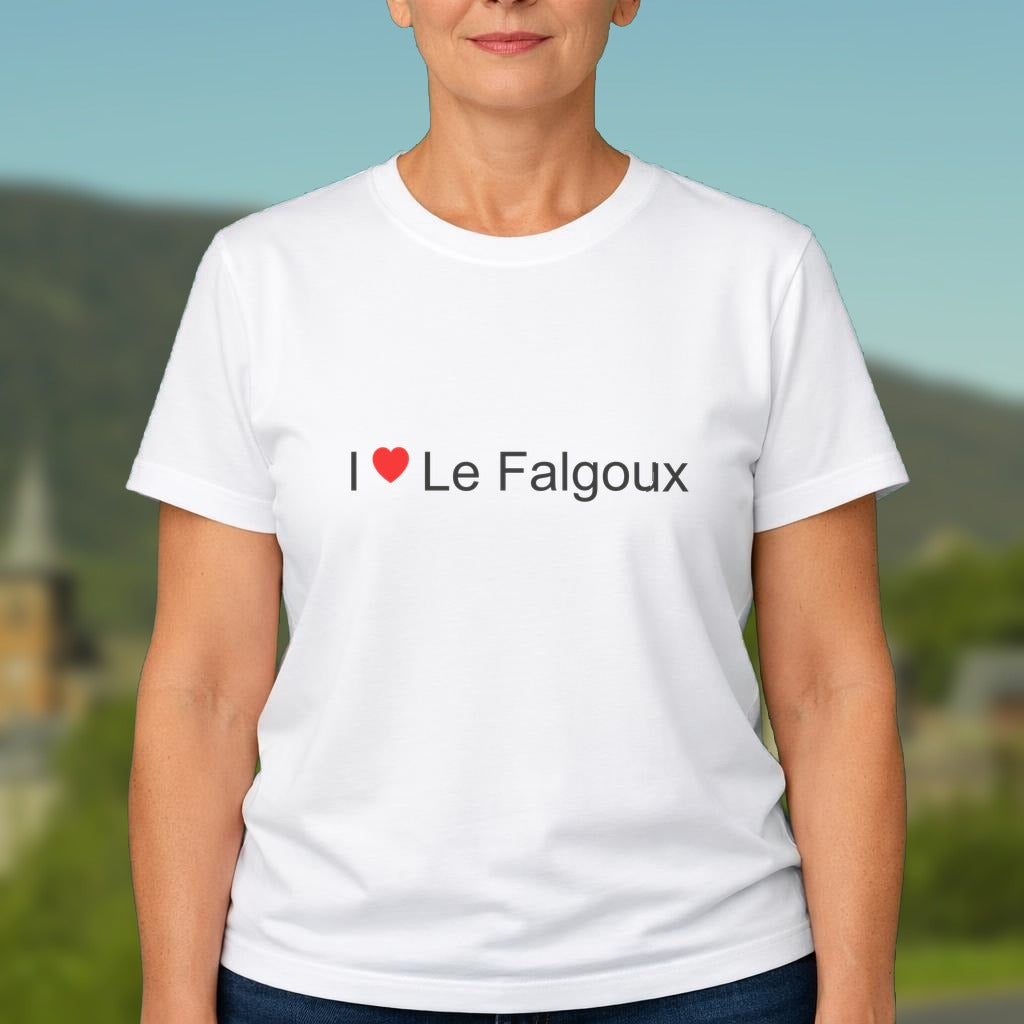 T-shirt I love le falgoux