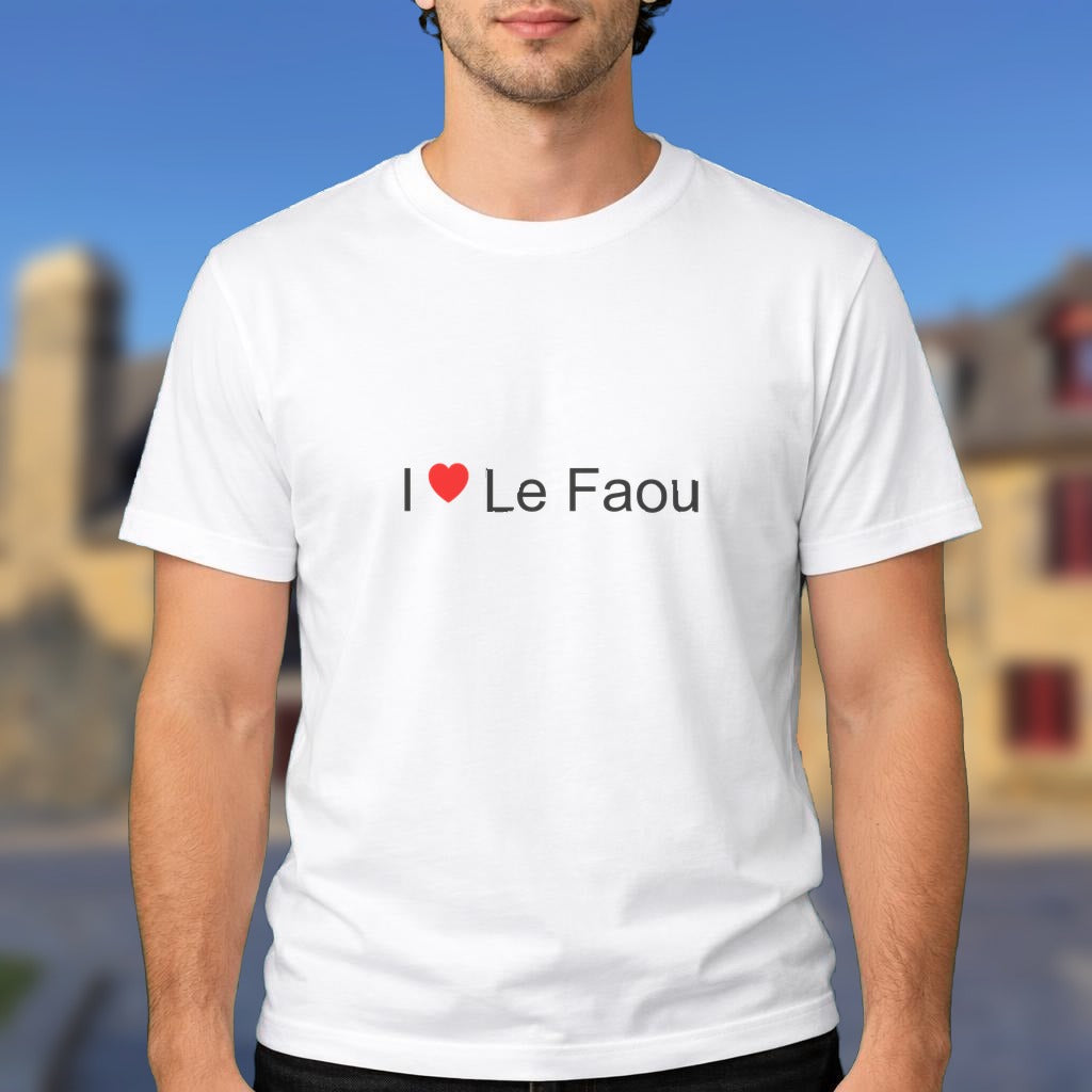 T-shirt I love le faou