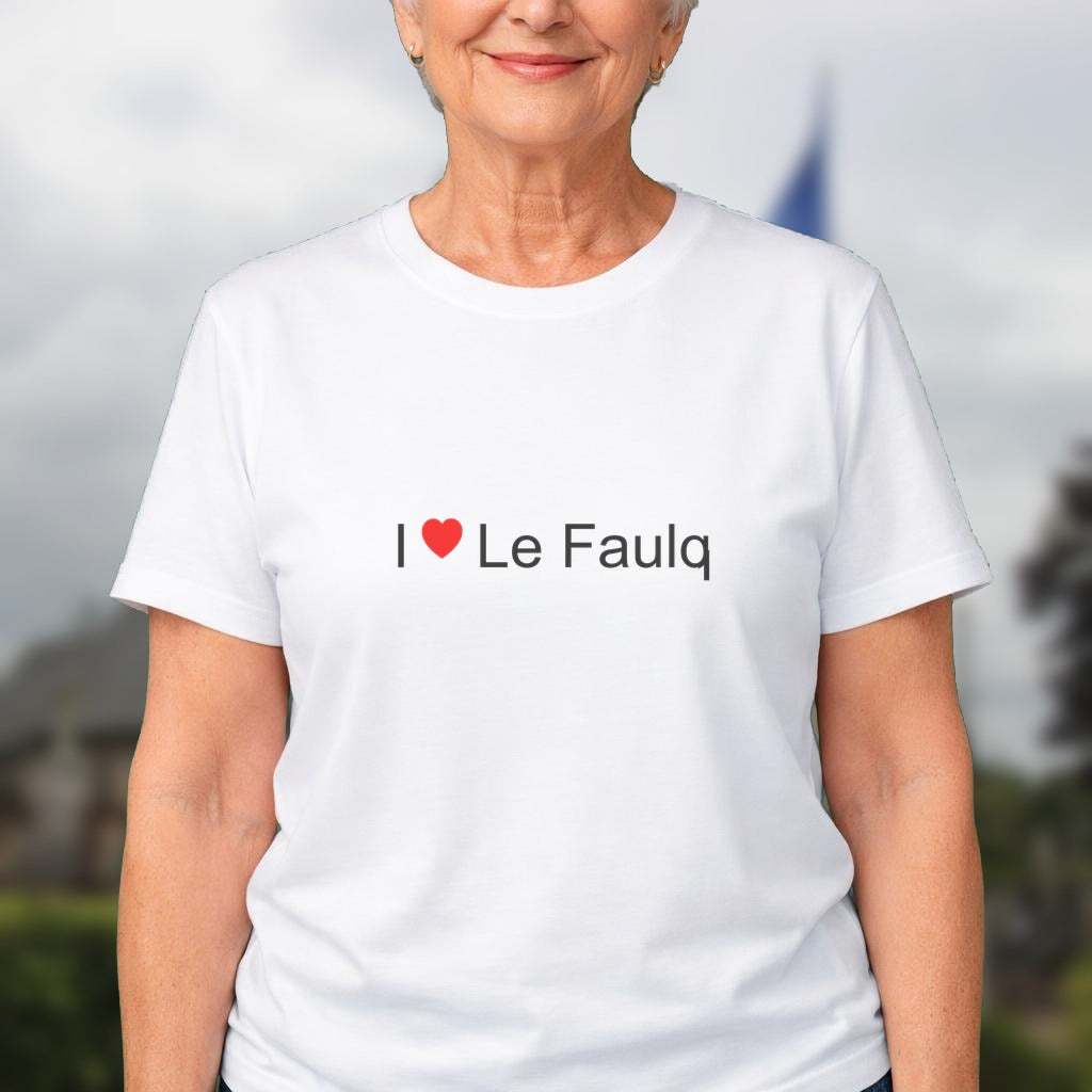 T-shirt I love le faulq