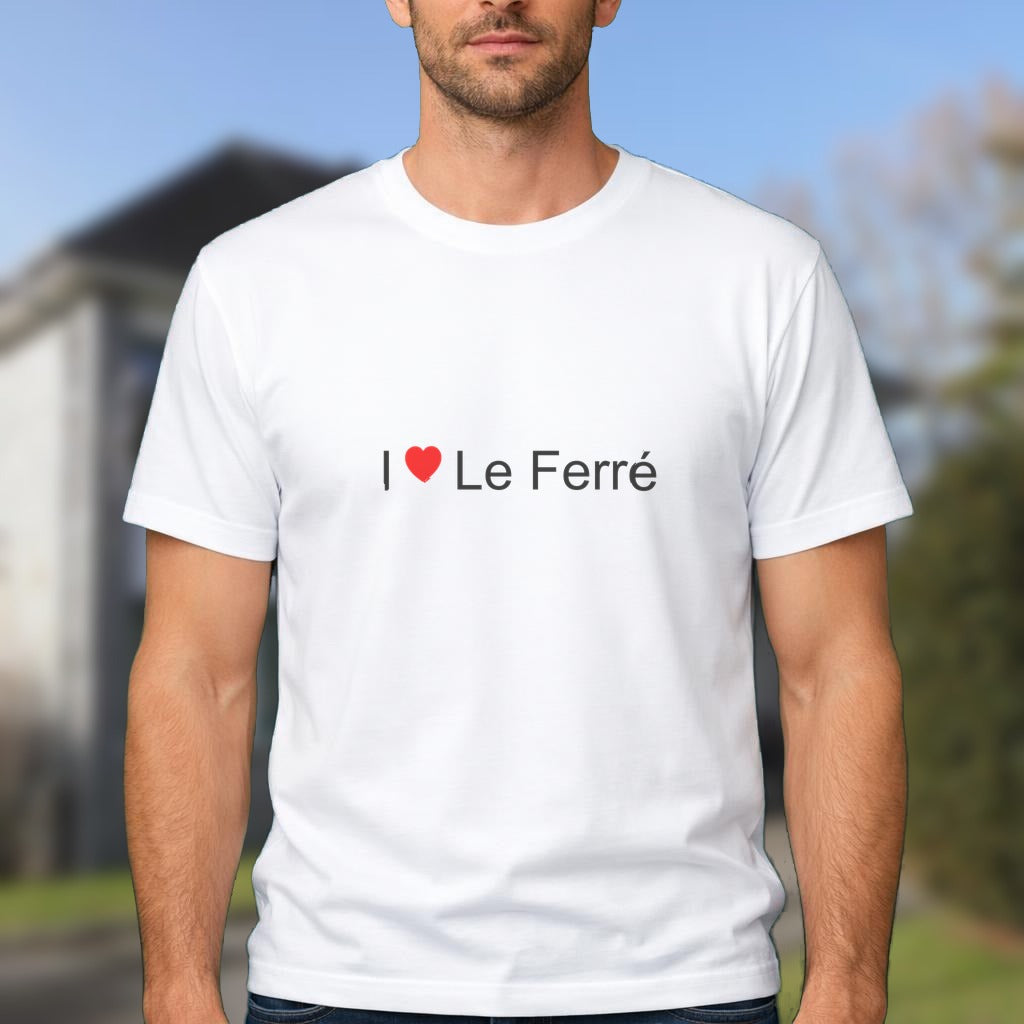 T-shirt I love le ferré