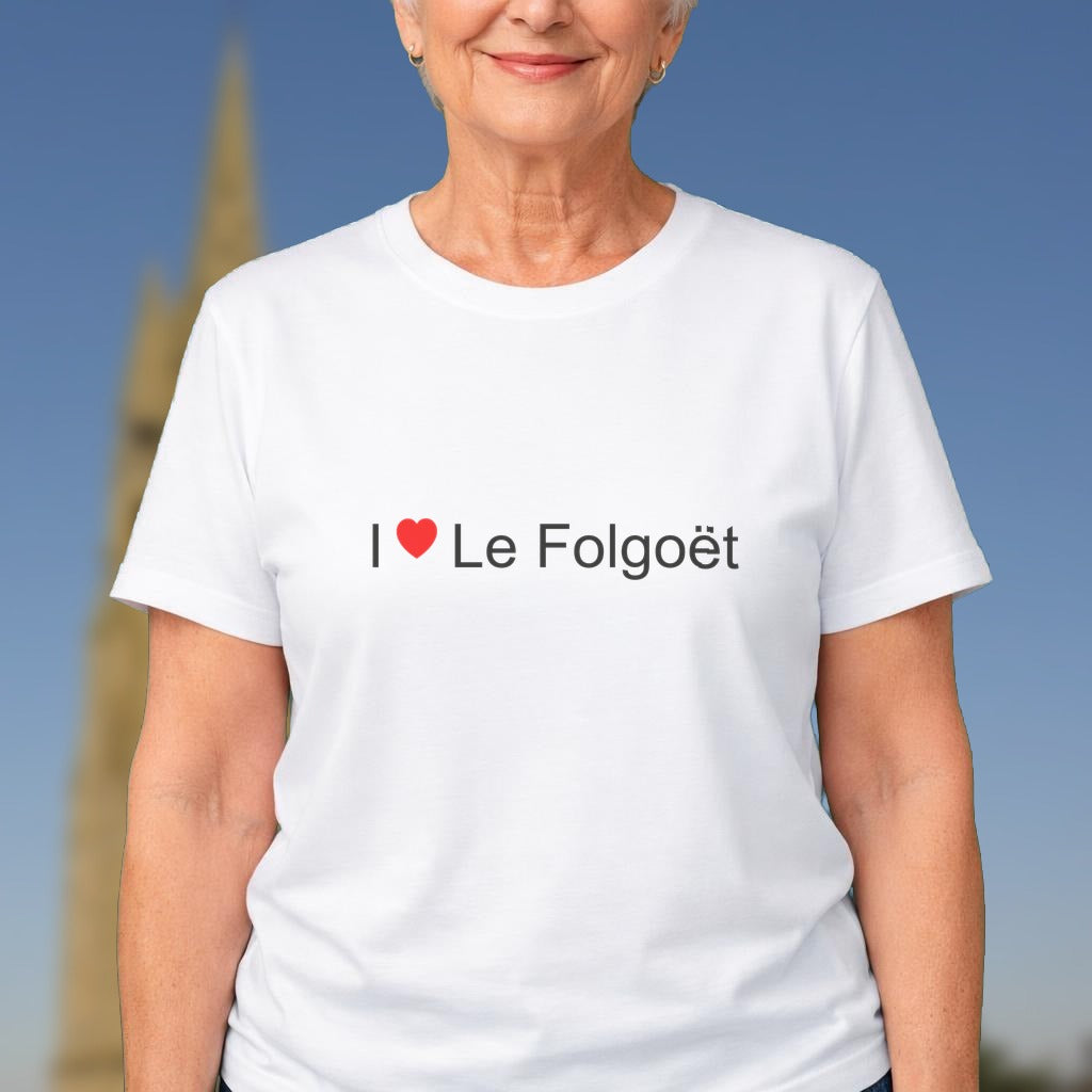 T-shirt I love le folgoët
