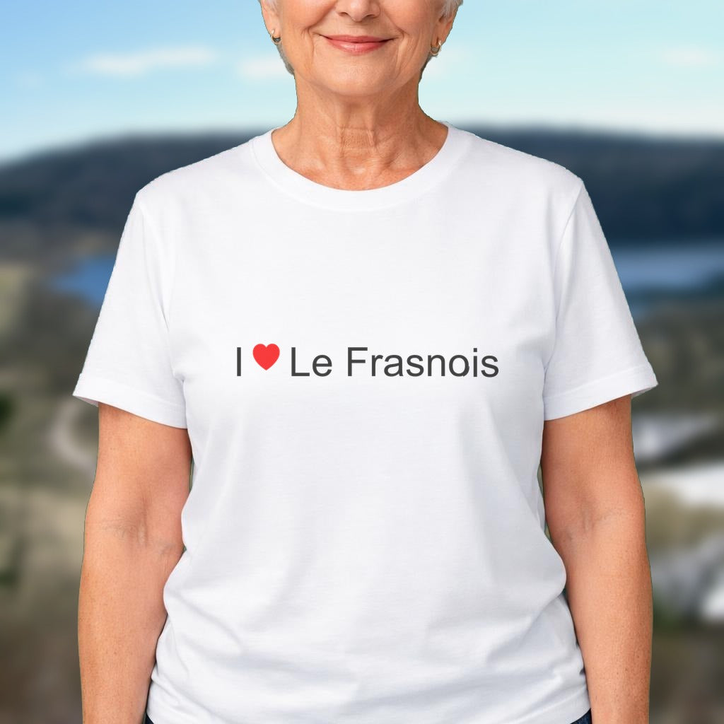 T-shirt I love le frasnois