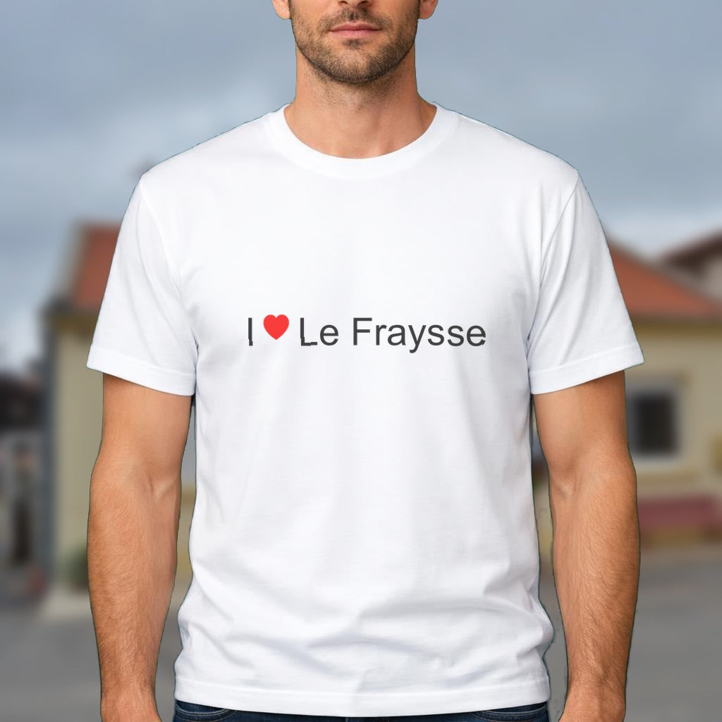 T-shirt I love le fraysse