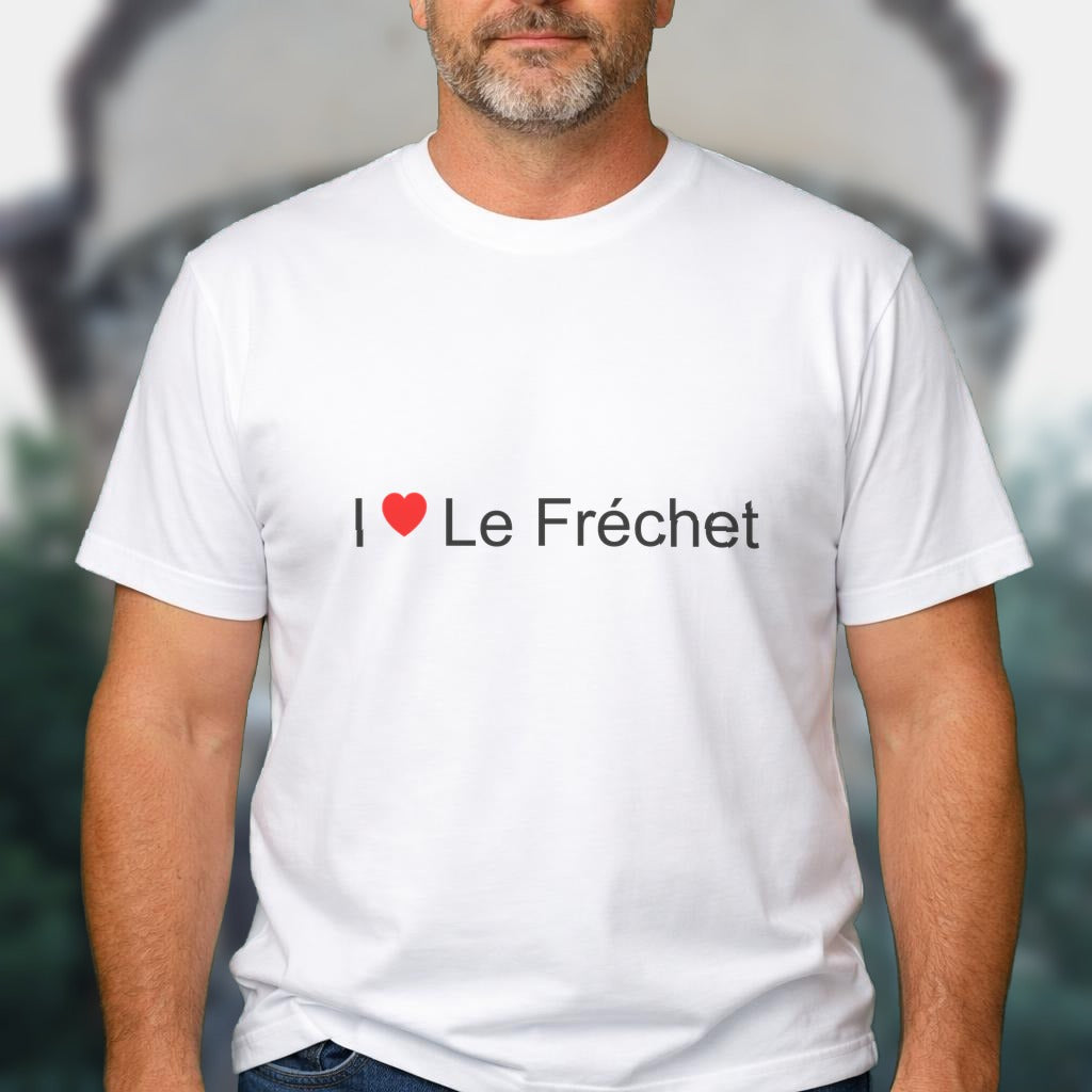 T-shirt I love le fréchet