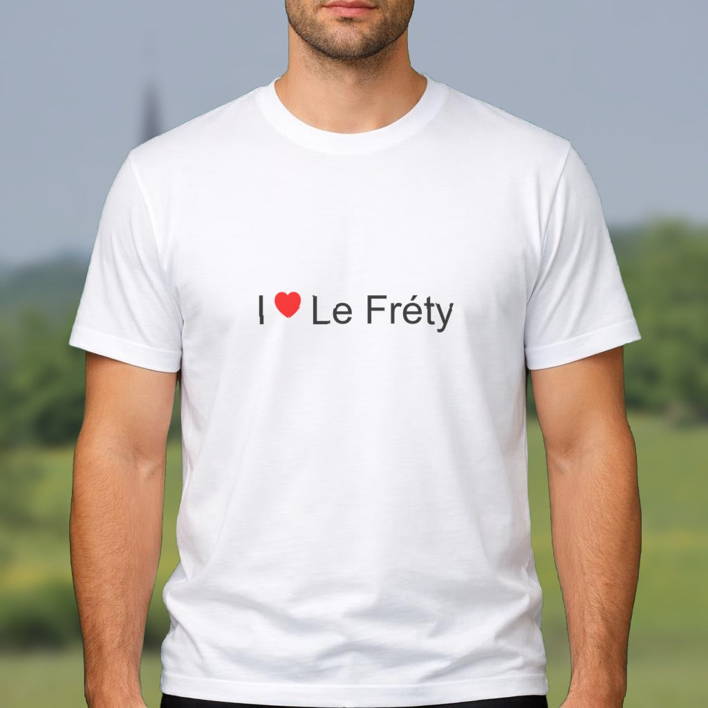 T-shirt I love le fréty