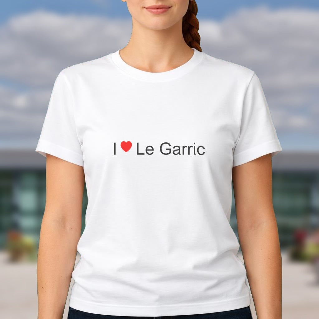 T-shirt I love le garric