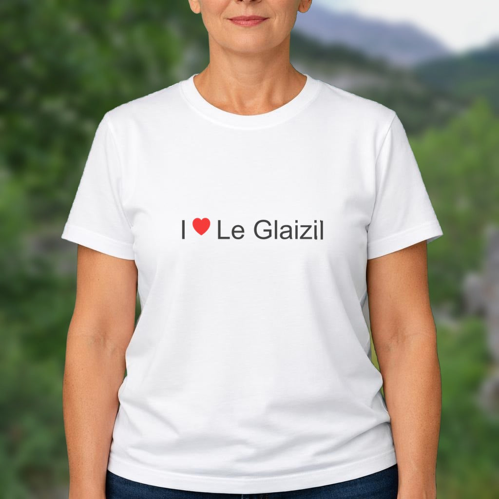 T-shirt I love le glaizil