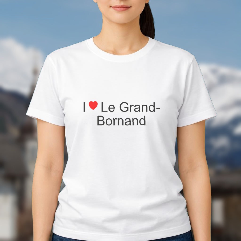 T-shirt I love le grand-bornand