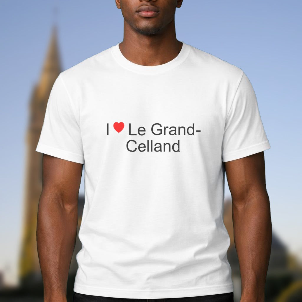 T-shirt I love le grand-celland