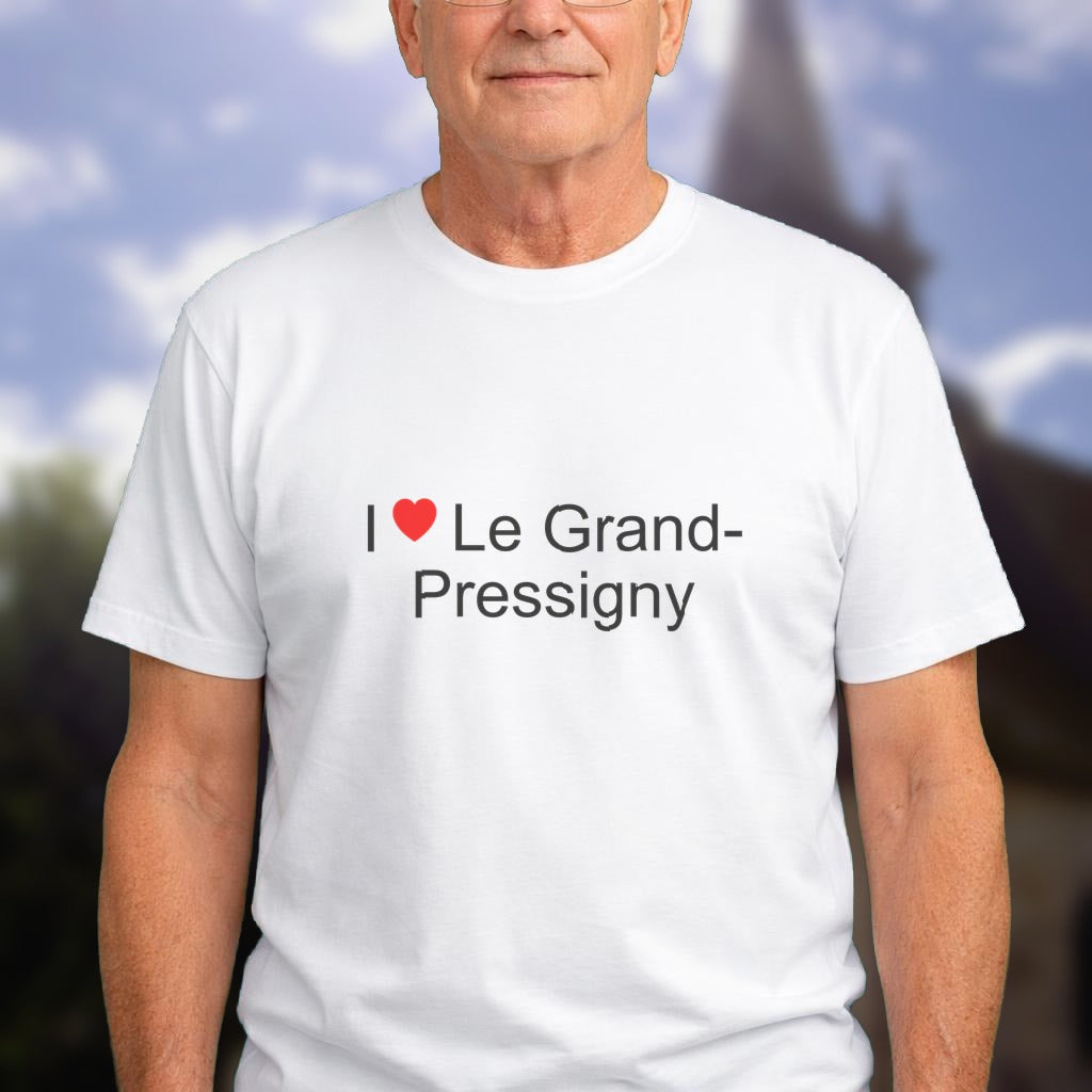 T-shirt I love le grand-pressigny