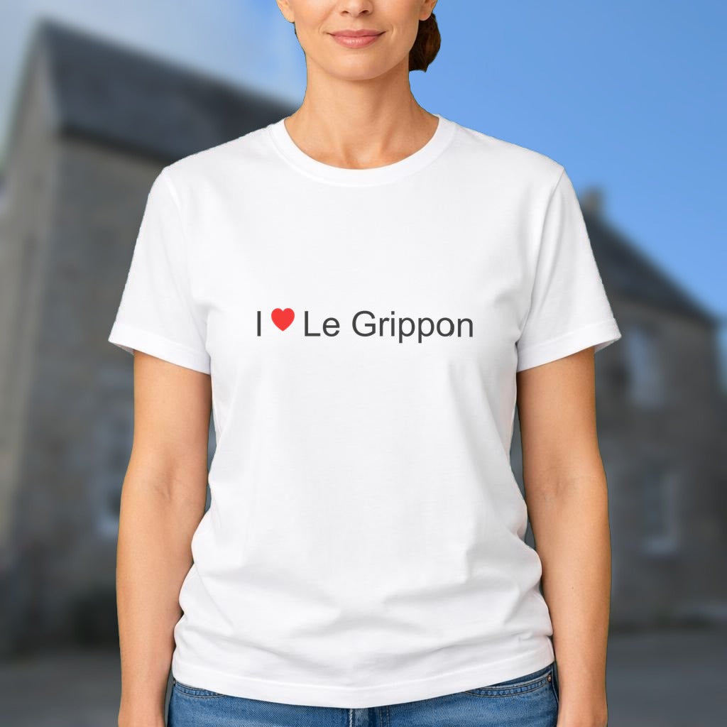 T-shirt I love le grippon