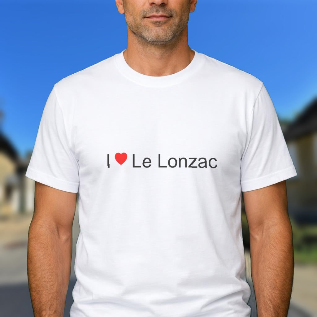 T-shirt I love le lonzac
