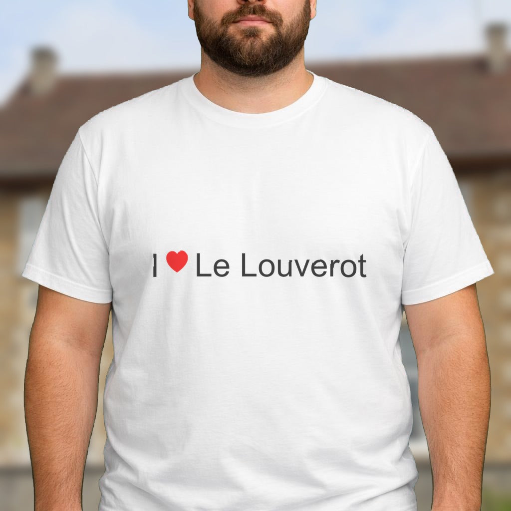 T-shirt I love le louverot