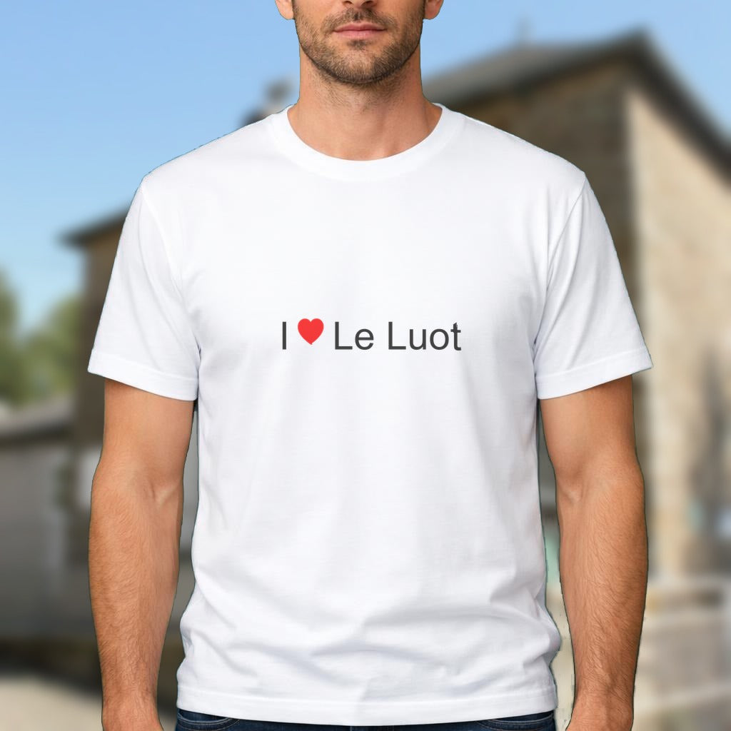 T-shirt I love le luot