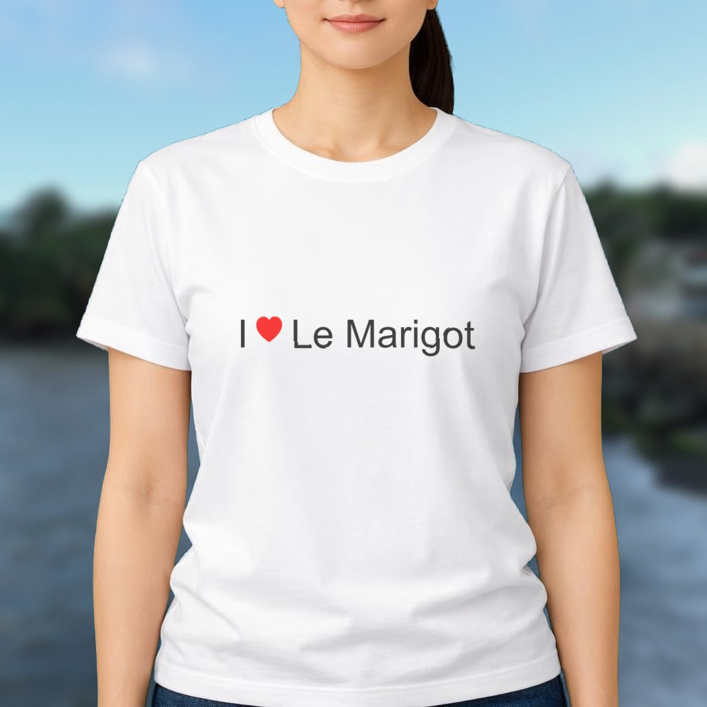 T-shirt I love le marigot
