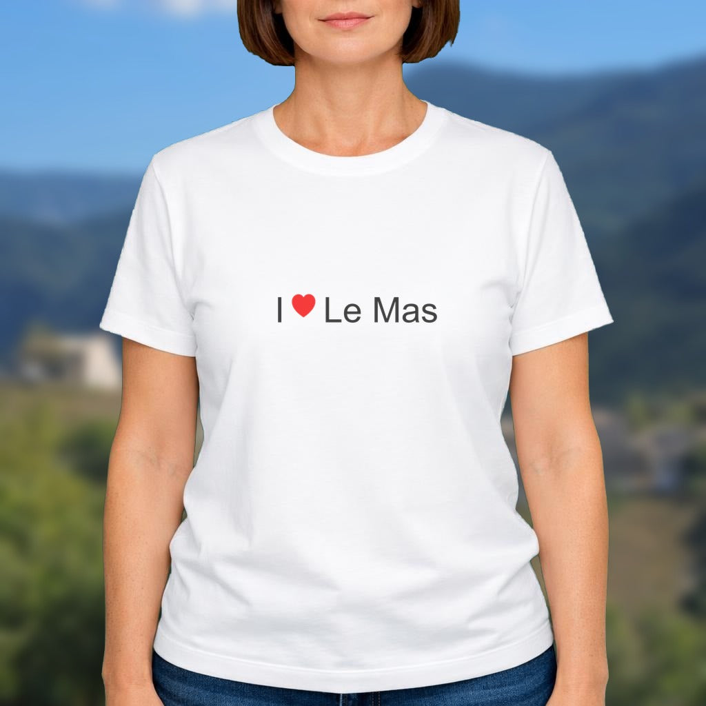 T-shirt I love le mas
