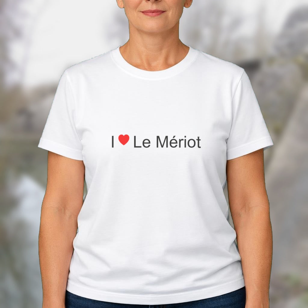 T-shirt I love le mériot