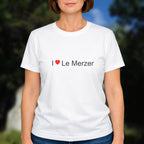 T-shirt I love le merzer