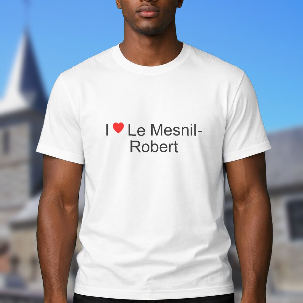 T-shirt I love le mesnil-robert