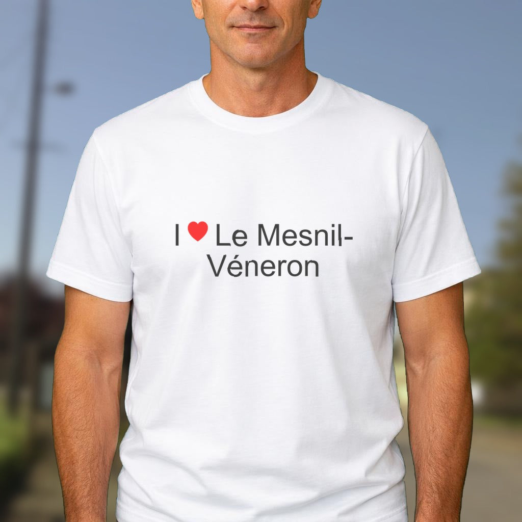 T-shirt I love le mesnil-véneron