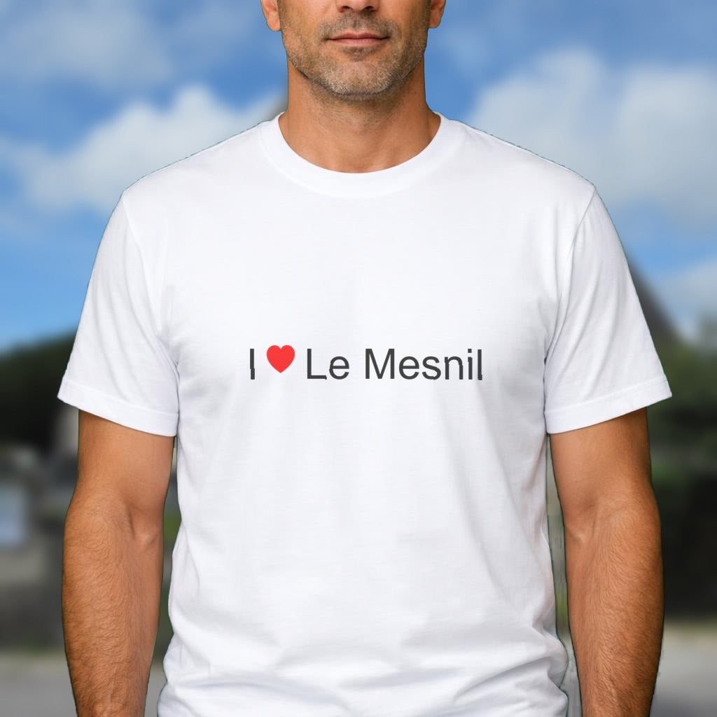 T-shirt I love le mesnil