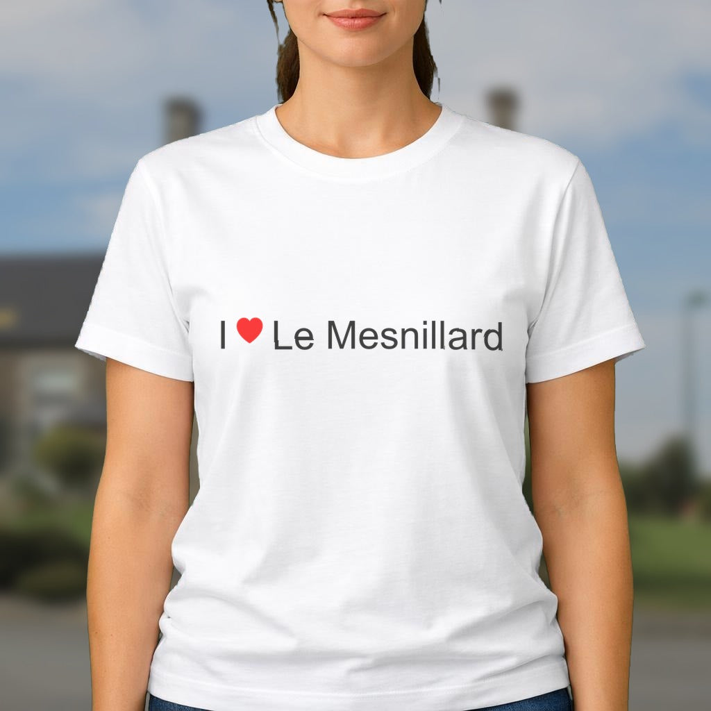 T-shirt I love le mesnillard