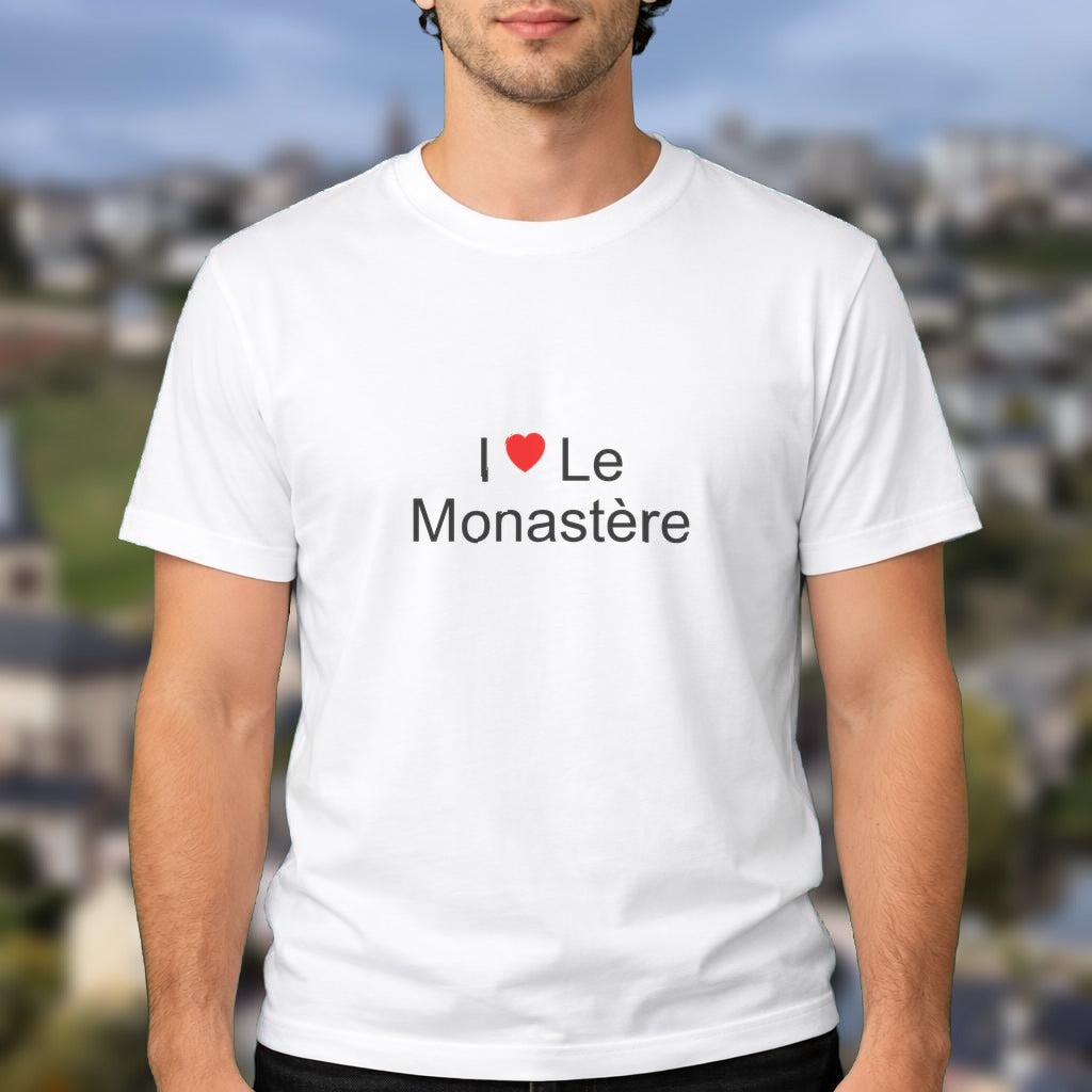 T-shirt I love le monastère