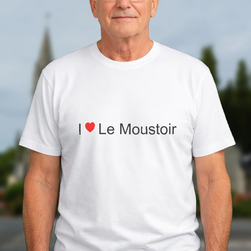 T-shirt I love le moustoir