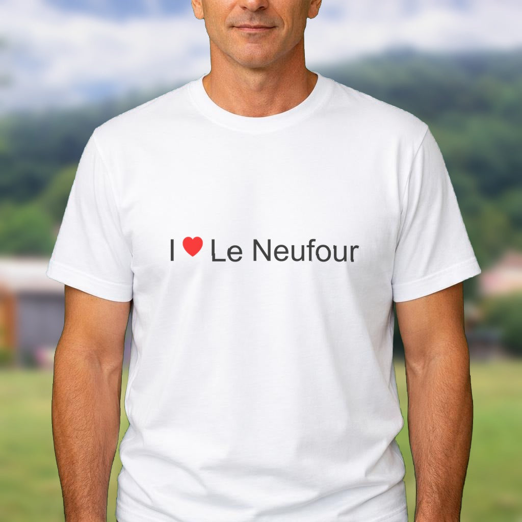 T-shirt I love le neufour