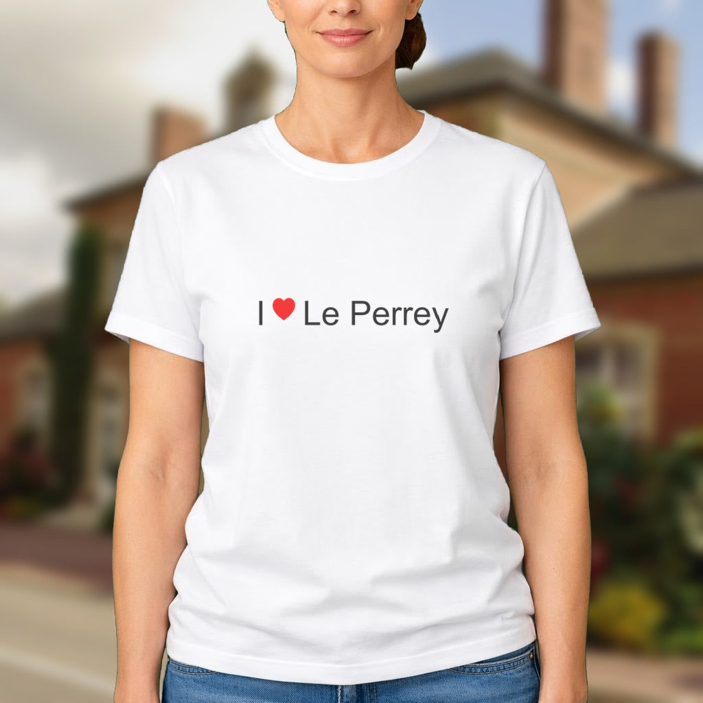 T-shirt I love le perrey