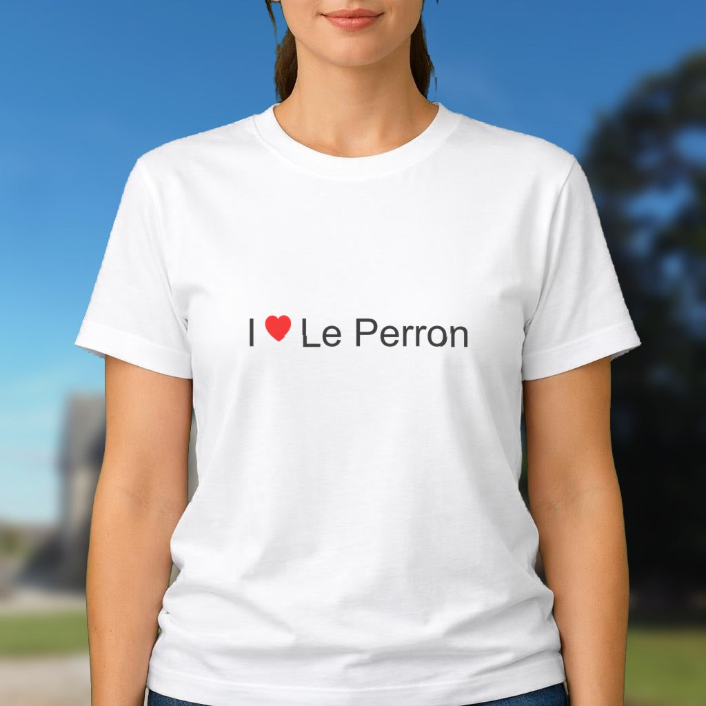 T-shirt I love le perron