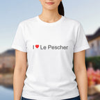 T-shirt I love le pescher