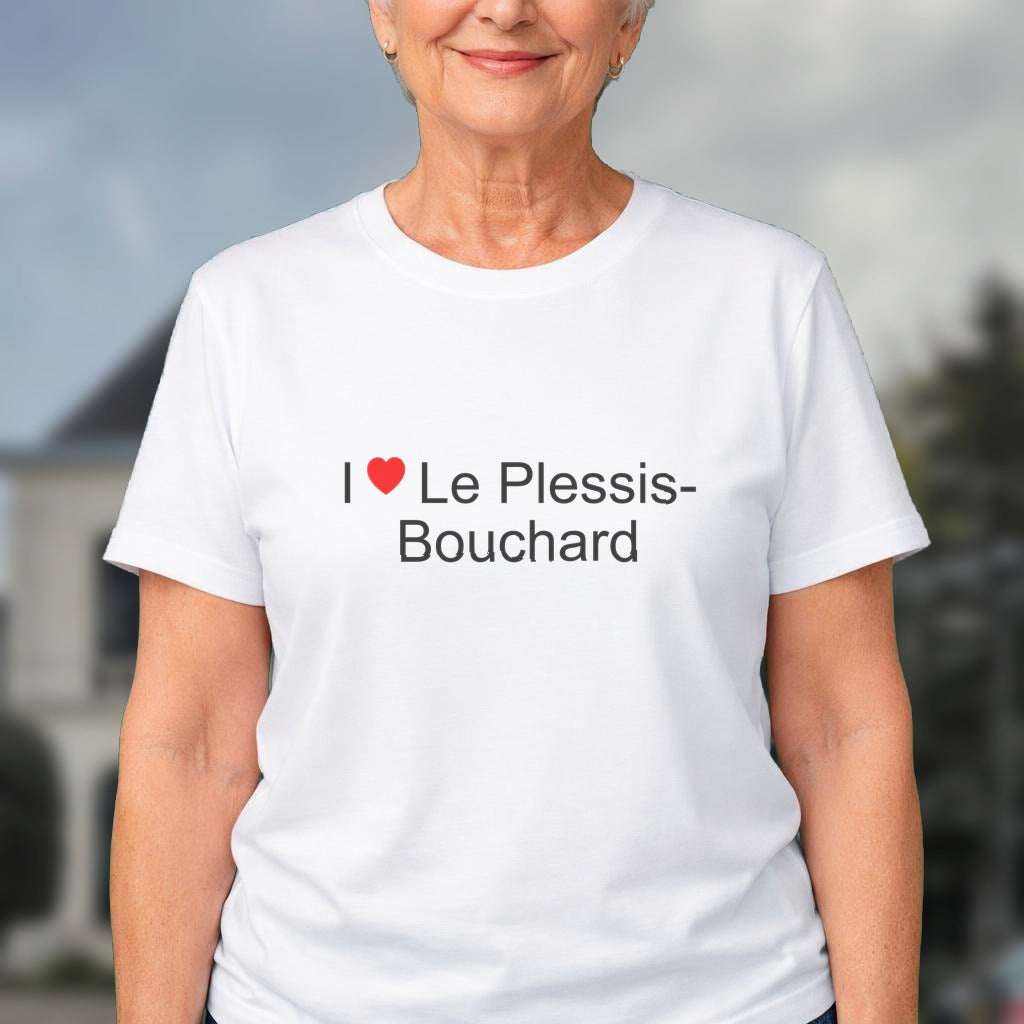 T-shirt I love le plessis-bouchard