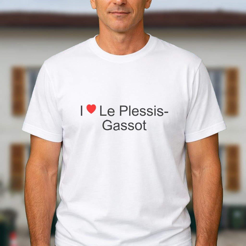 T-shirt I love le plessis-gassot