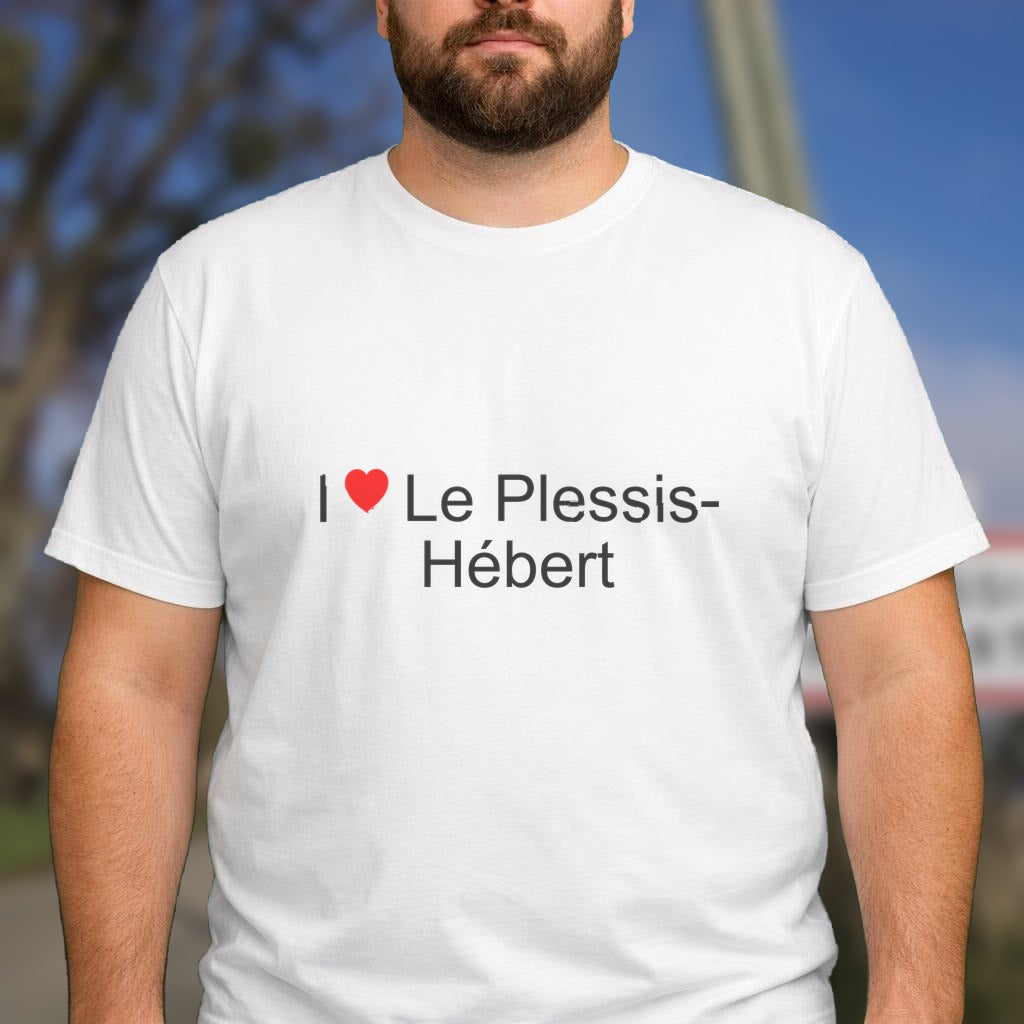 T-shirt I love le plessis-hébert