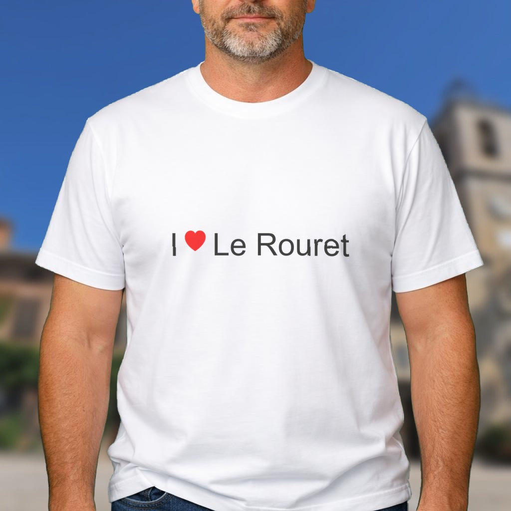 T-shirt I love le rouret