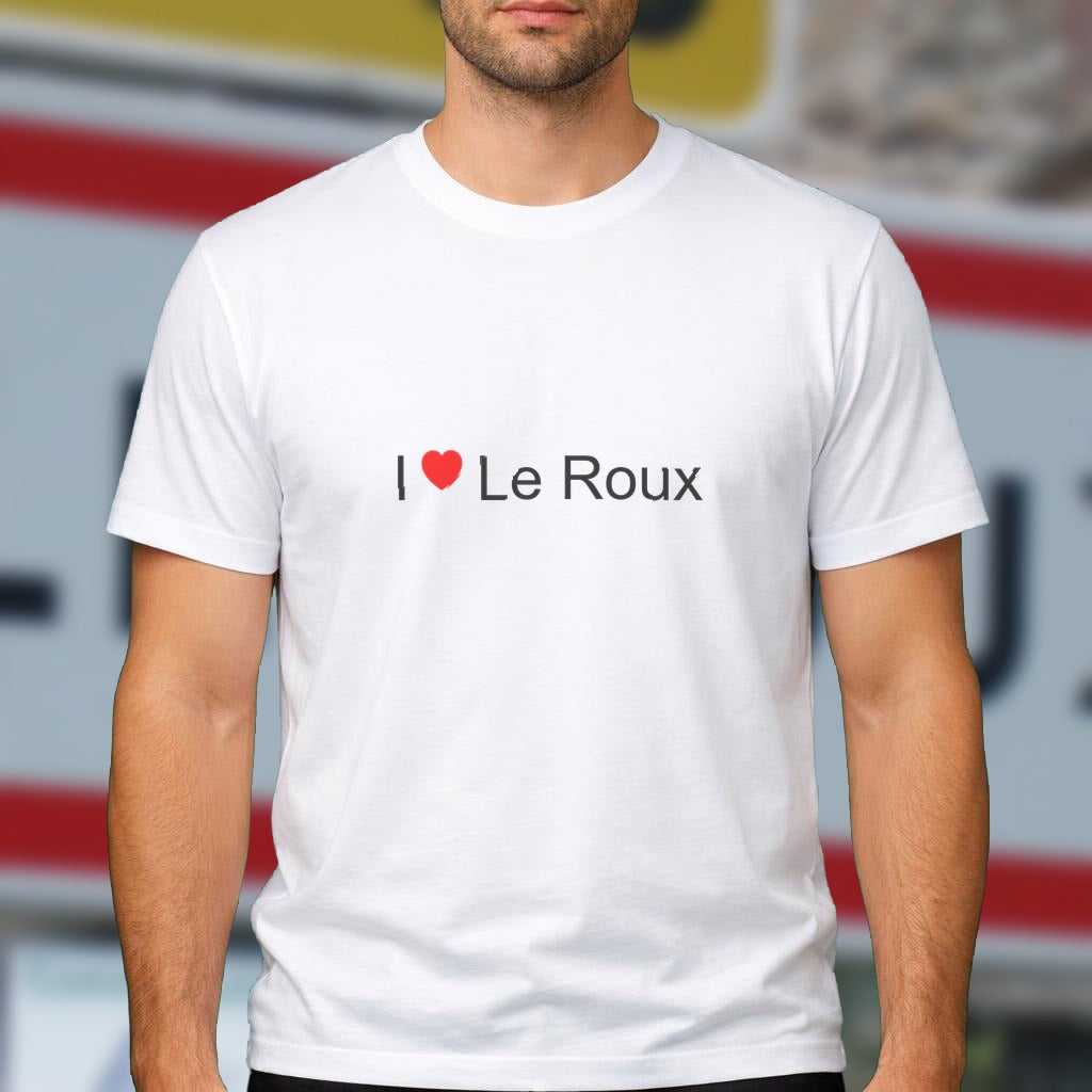 T-shirt I love le roux